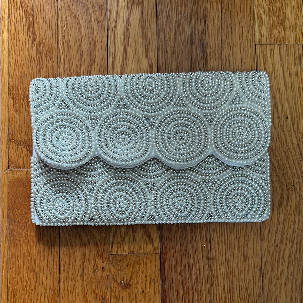 Elegant Beaded Clutch